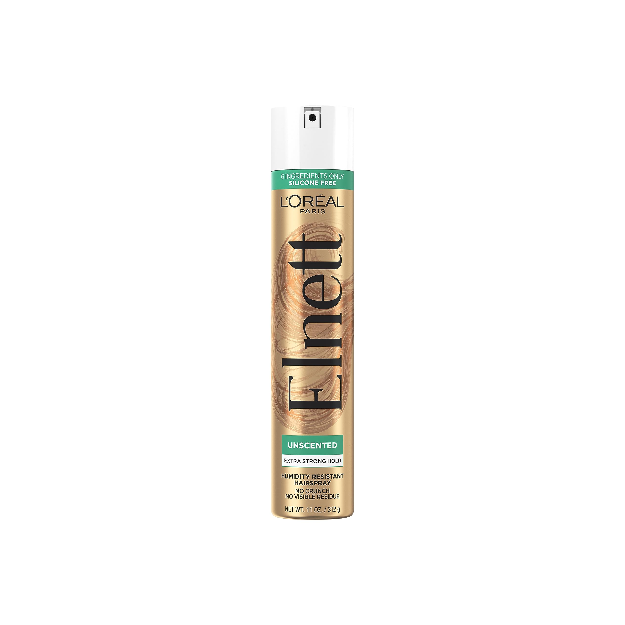 L'Oreal Paris Elnett Satin: botella de fijación duradera con acabado satinado