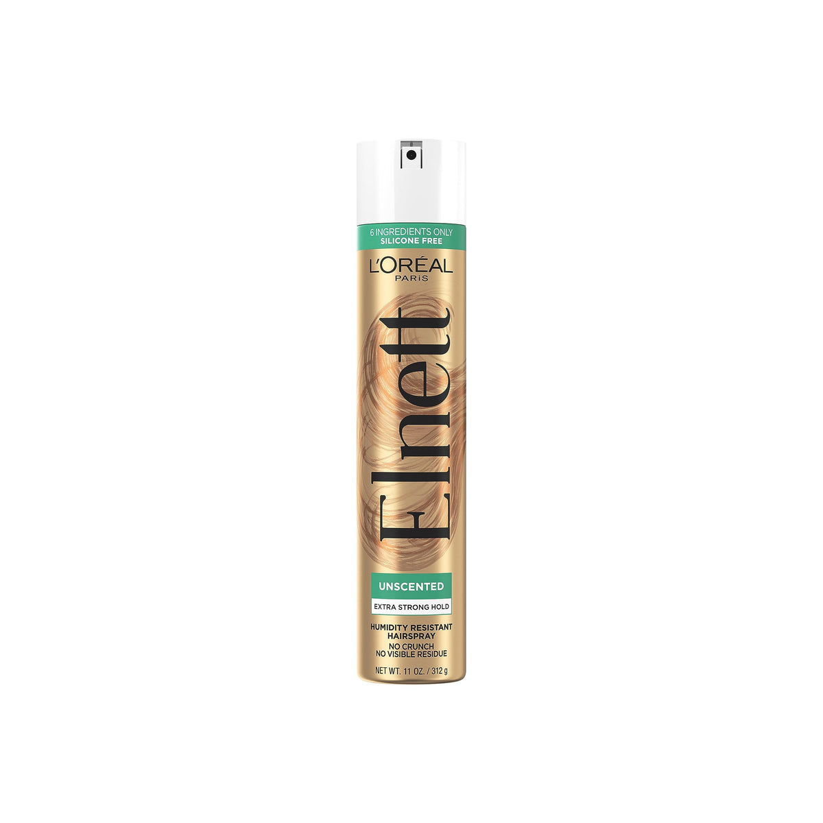 L'Oreal Paris Elnett Satin: botella de fijación duradera con acabado satinado
