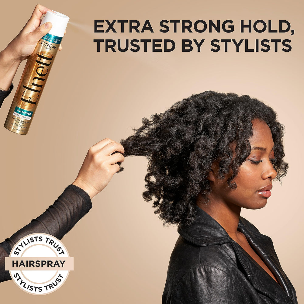 L'Oreal Paris Elnett Satin controla el encrespamiento para peinados perfectos