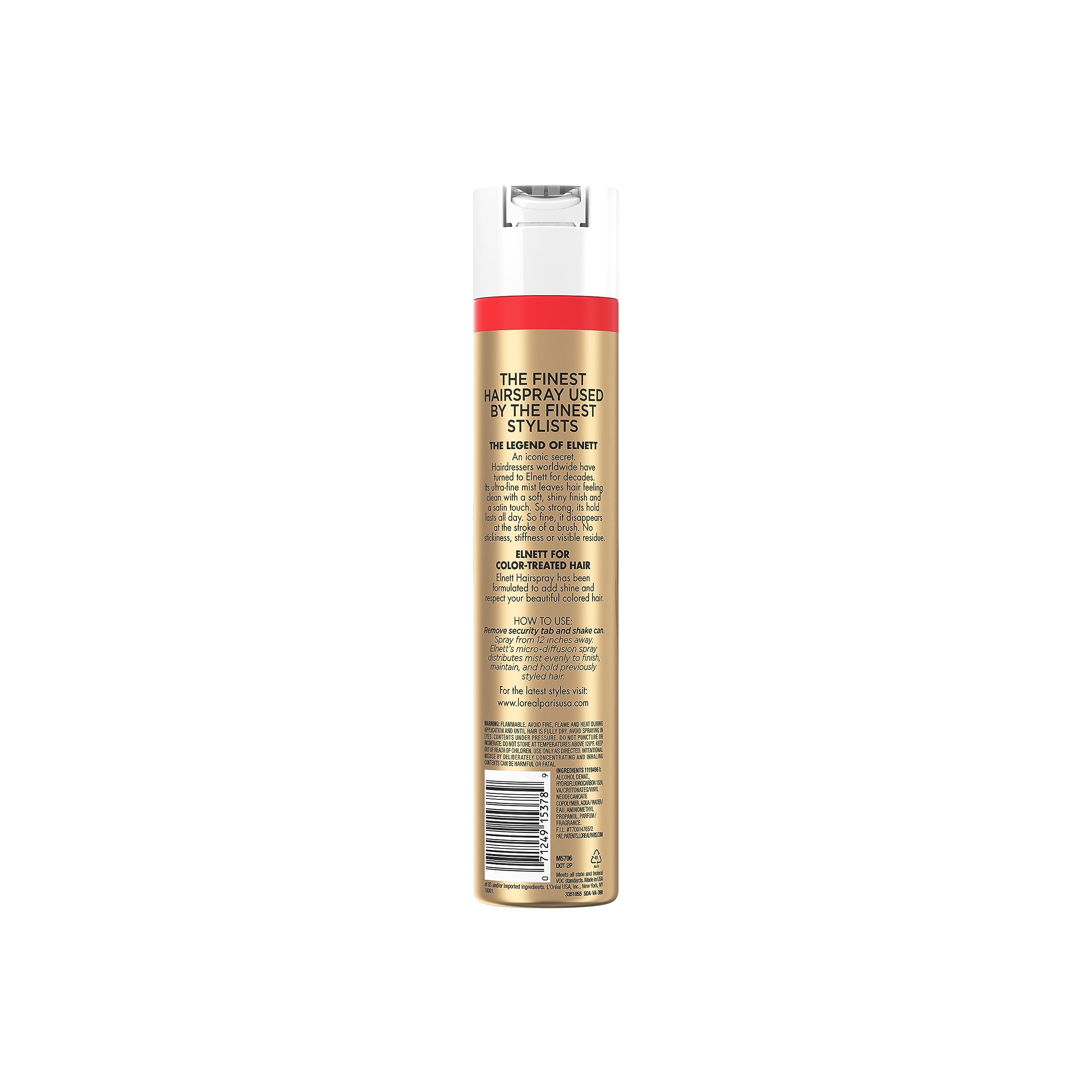 Protección de color con brillo sostenido para cabellos teñidos.
