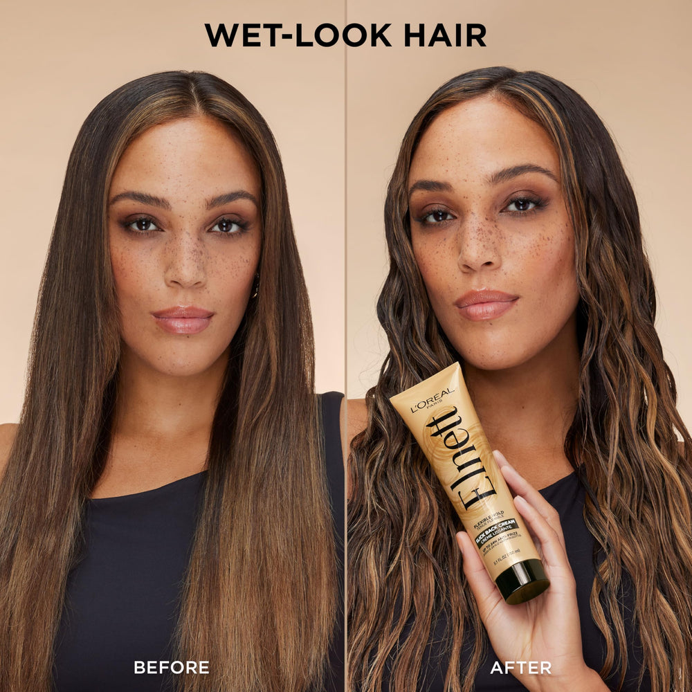 L'Oreal Paris Elnett Slick Back envase 5-1-fl-oz para uso prolongado