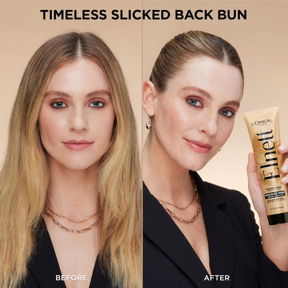 L'Oreal Paris Elnett Slick Back textura suave para peinados definidos