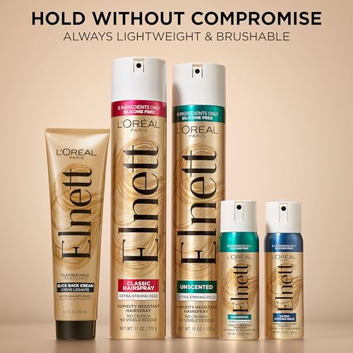 L'Oreal Paris Elnett Slick Back uso diario para looks variados
