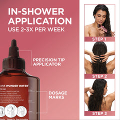 Elvive Agua Lamellar de L’Oréal Paris, brillo duradero sin apelmazar.