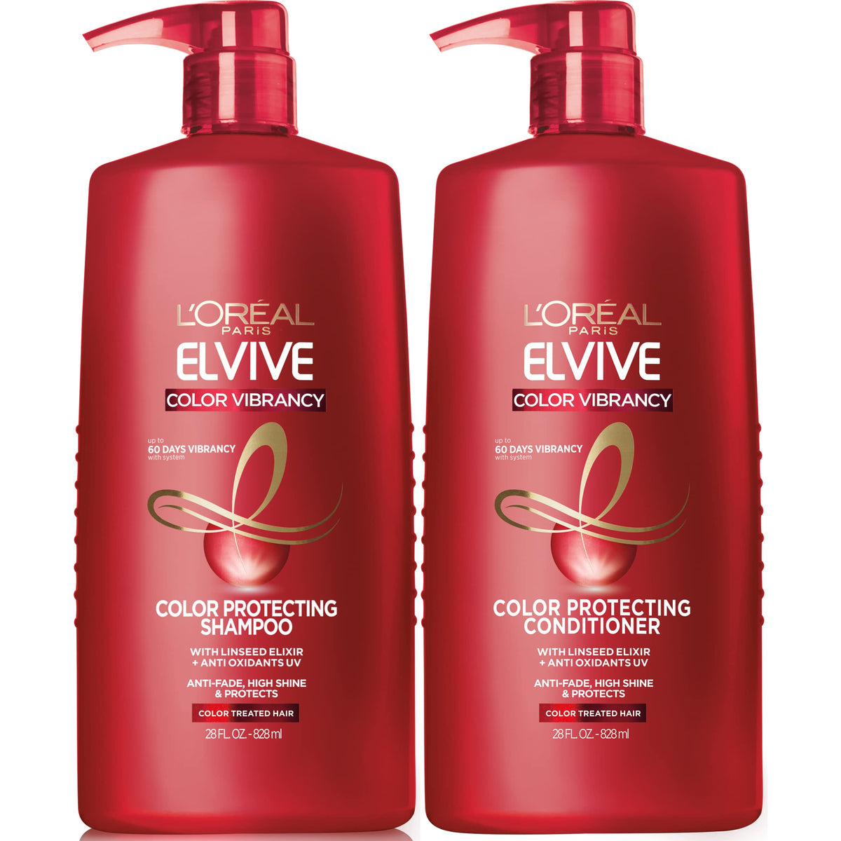 L'Oreal Paris Elvive Color Vibrancy, champú, protege el color y aporta brillo.