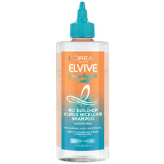 L’Oréal Paris Elvive Dream Lengths Curls shampoo bottle for gentle, no-build-up cleansing of curly hair.