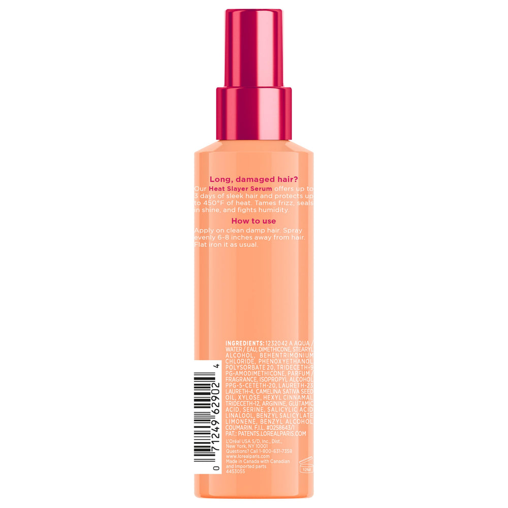 Fragrance notes of Elvive Heat Slayer shown in scent close-up
