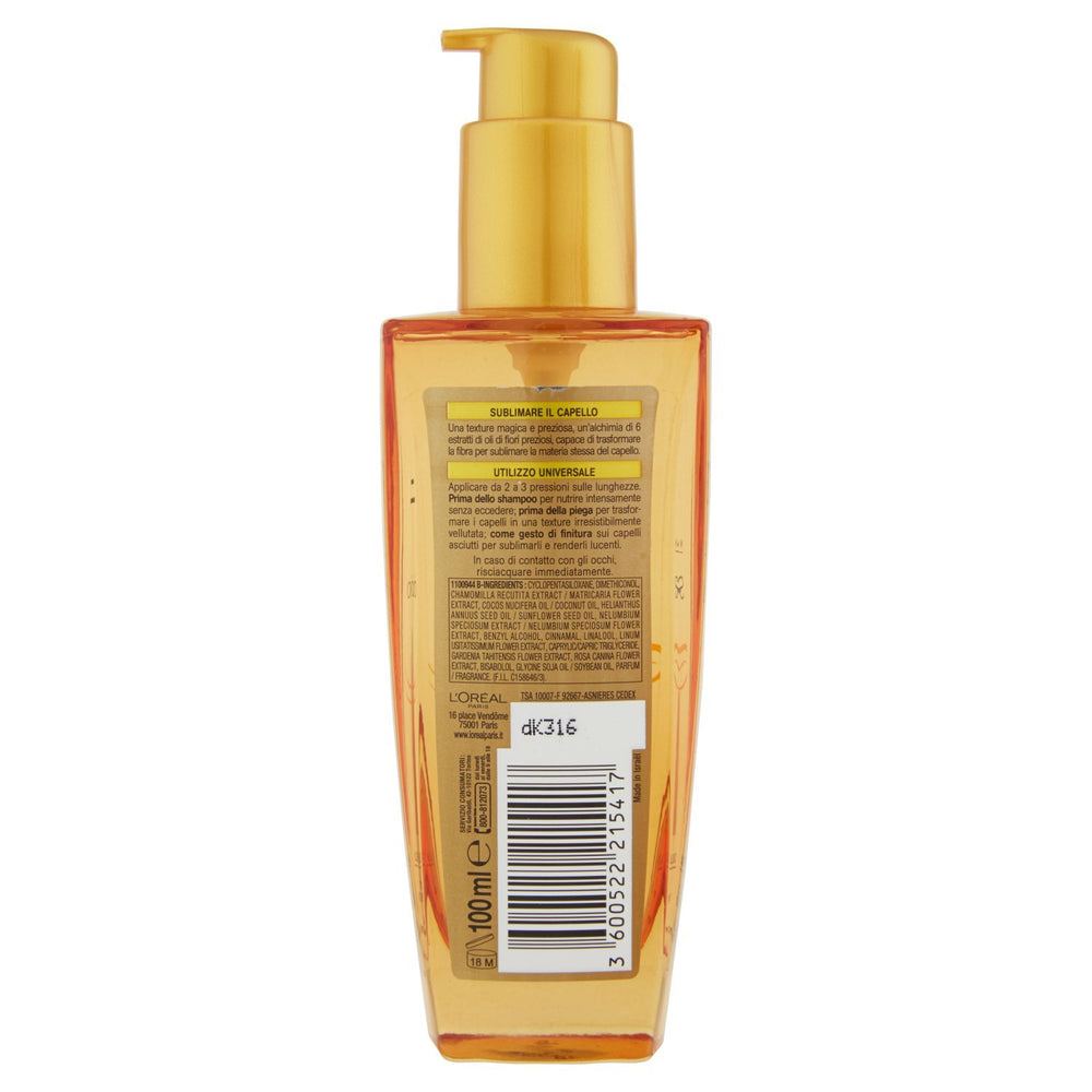 L'Oreal Paris Elvive Extraordinary Oil, aplicación con dos gotas, hidratación rápida