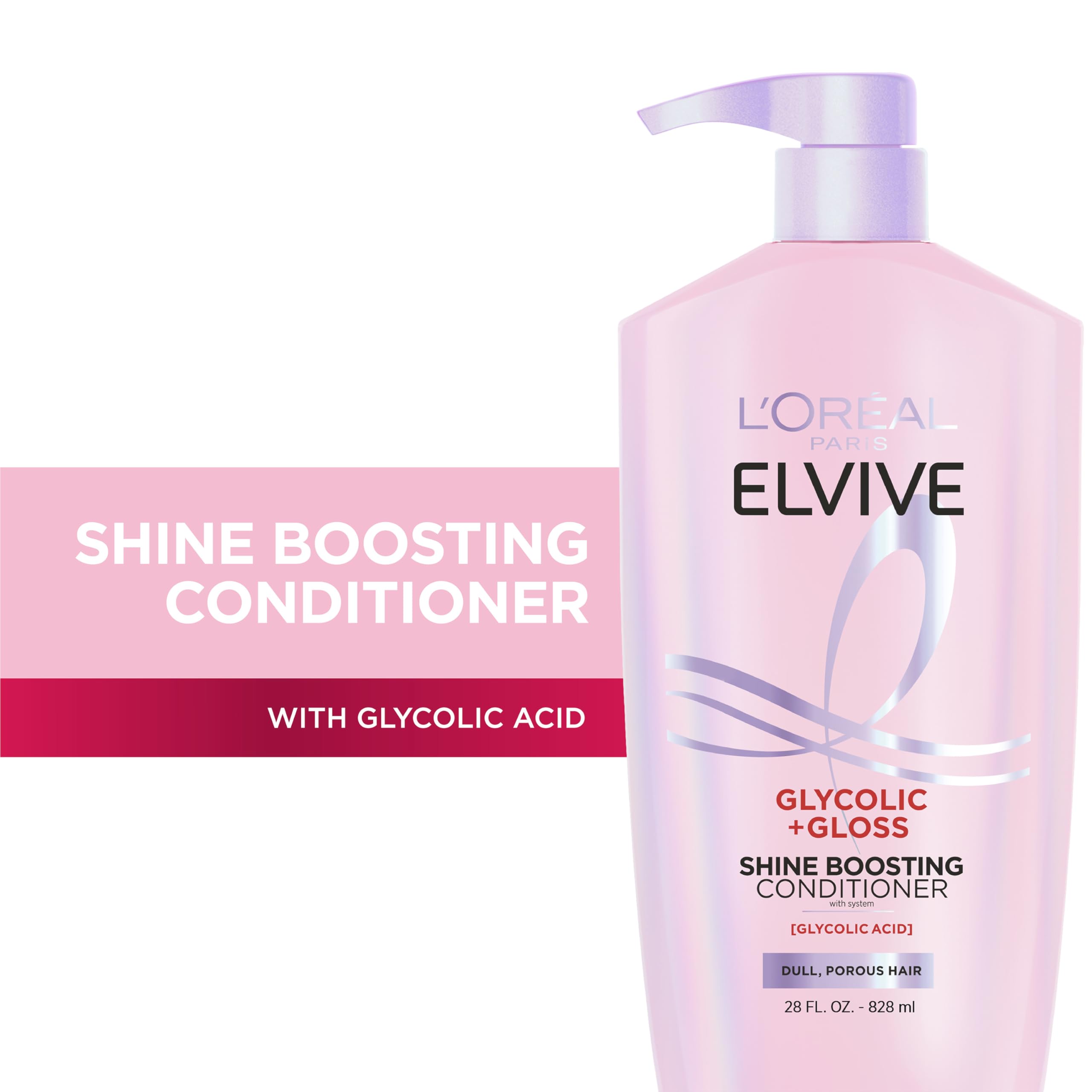 Acondicionador Elvive Glycolic + Gloss desenreda y aporta brillo