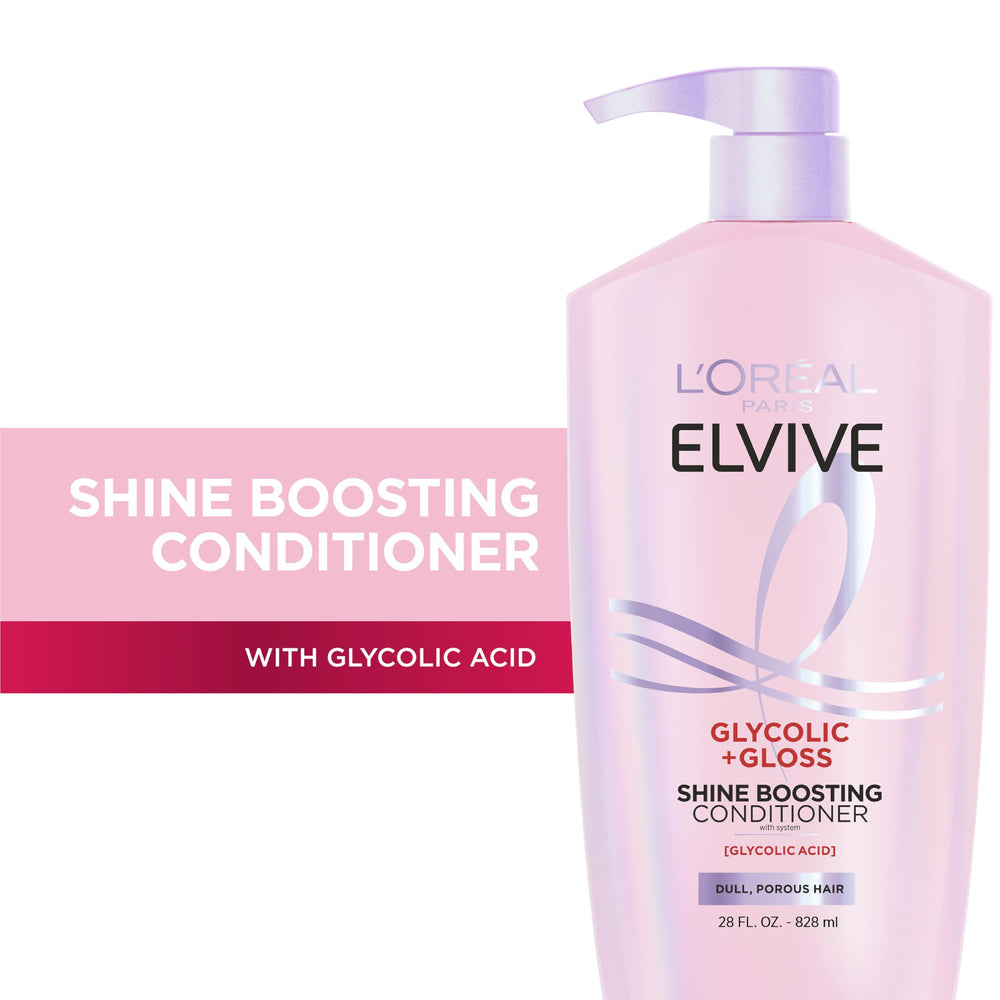Acondicionador Elvive Glycolic + Gloss desenreda y aporta brillo