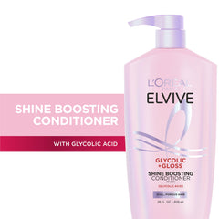 Acondicionador Elvive Glycolic + Gloss desenreda y aporta brillo