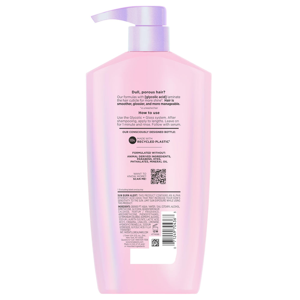 Aroma cítrico jazmín cedro al usar Elvive Glycolic + Gloss