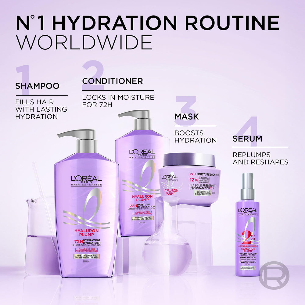 Brillo mejorado Hyaluron Plump: cabello más vivo y suelto