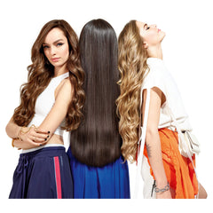 Brillo suave para cabello largo gracias a la mascarilla Elvive