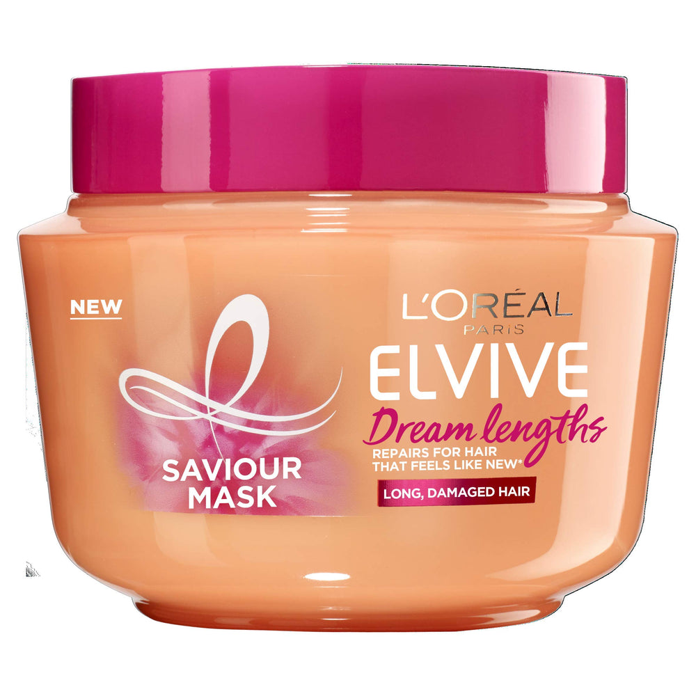 Mascarilla Elvive para cabello largo con nutrición profunda