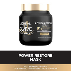 L'Oréal Paris Elvive TR5 Power Restore, concentrado de proteína, nutre la fibra capilar desde dentro.