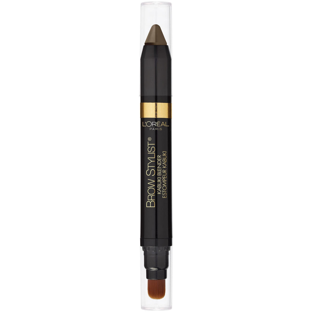 L’Oréal Paris Brow Stylist Kabuki Blender Crayon: aplicación suave y definición natural.