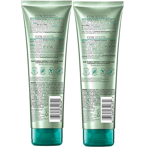 L'Oreal Paris EverPure acondicionador engrosante con textura cremosa para cabello fino