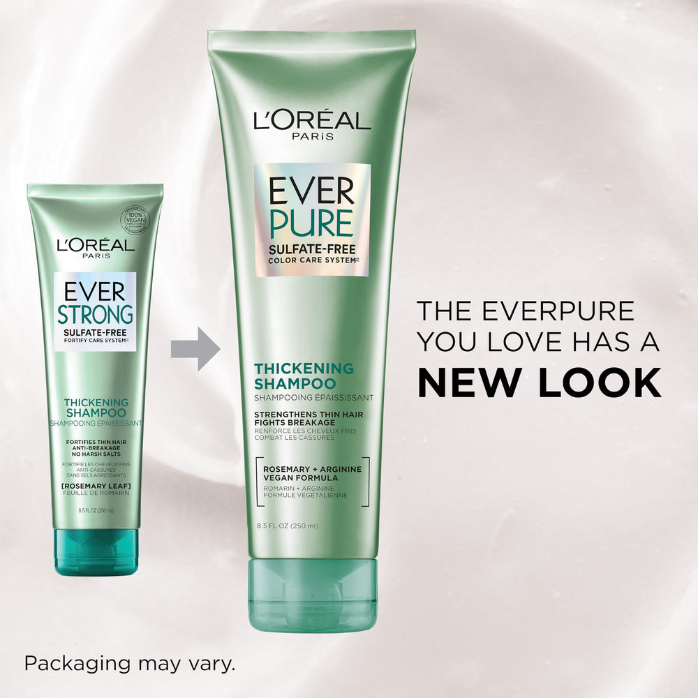 L'Oreal Paris EverPure acondicionador para cabello fino deja brillo suave