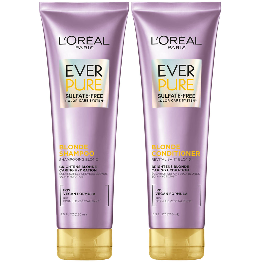 L’Oréal Paris EverPure Blonde champú libre de sulfatos para cabello teñido.