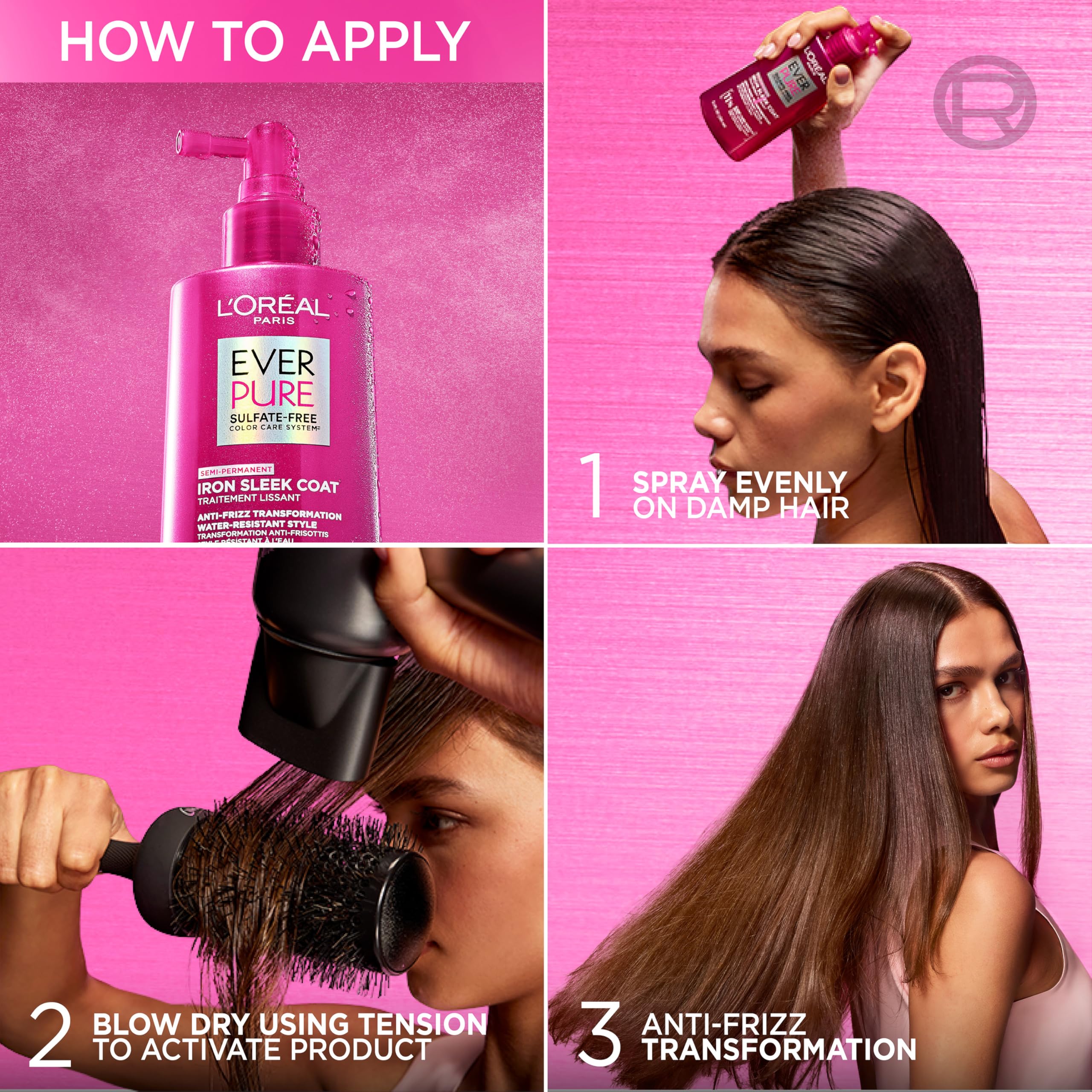 Protección de la humedad para reducir frizz con EverPure.