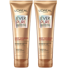 L’Oréal Paris EverPure champú sin sulfatos para cabello seco con aceite de albaricoque.