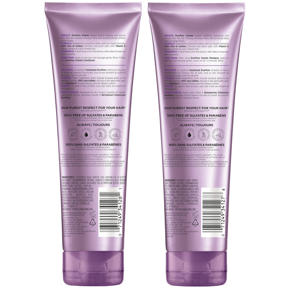 L'Oréal Paris EverPure cuidado del color y volumen para uso diario