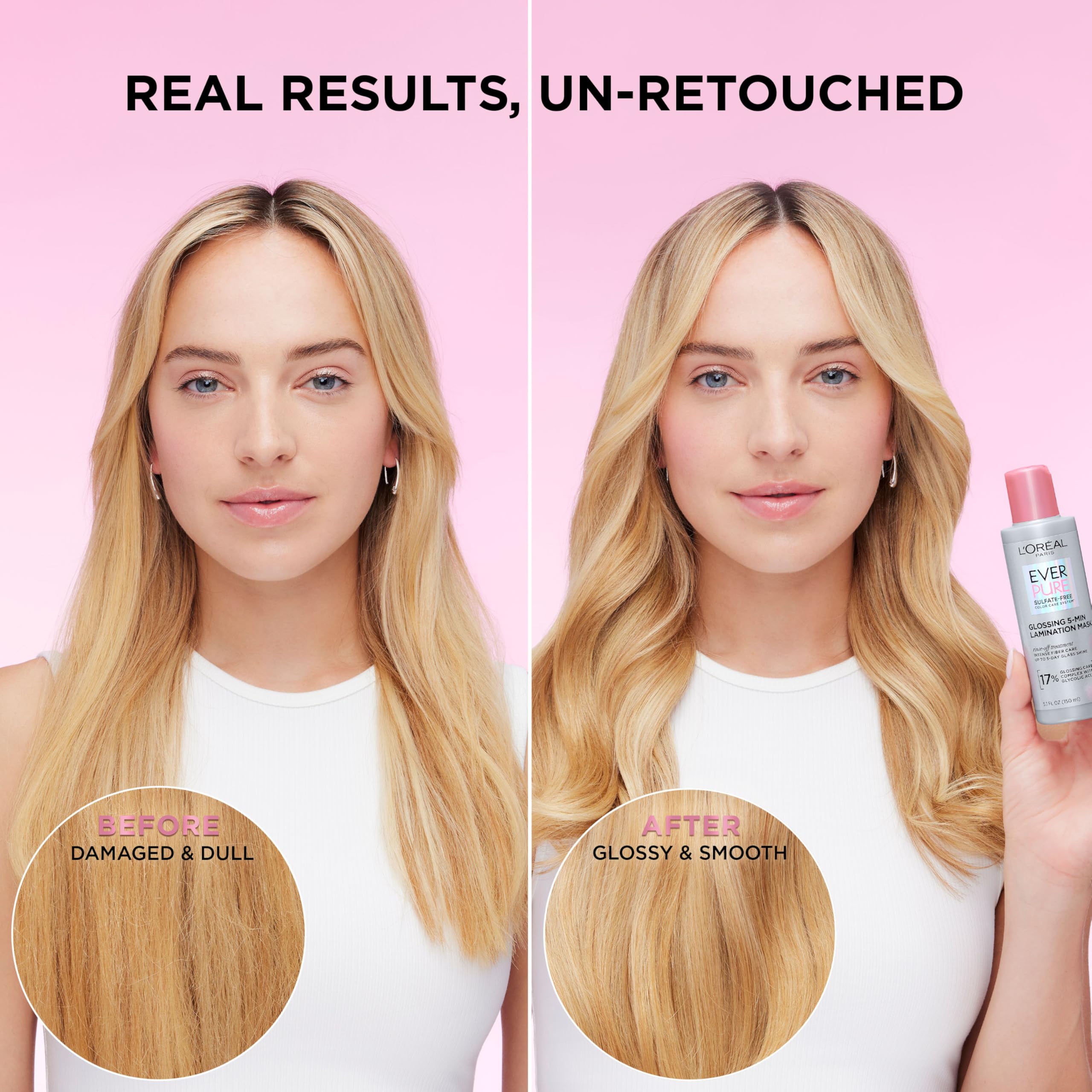 Fragancia de bergamota y peonía de L'Oreal Paris EverPure para una experiencia sensorial.
