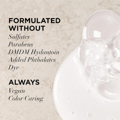 Loreal Paris EverPure frizz control application demonstrating smooth, manageable curls