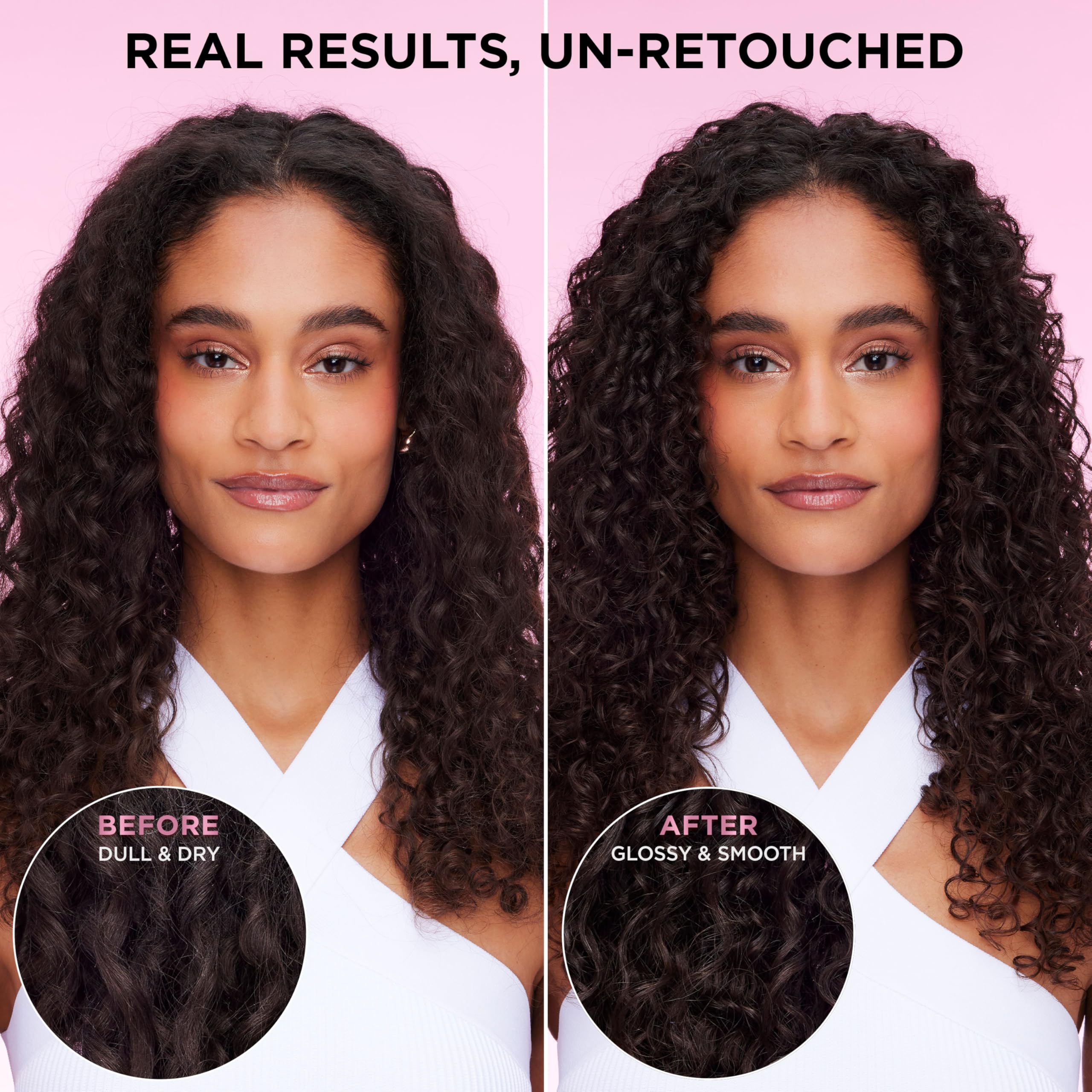 L'Oreal Paris EverPure Glossing Brillo reflejado, cabello con luminosidad natural.
