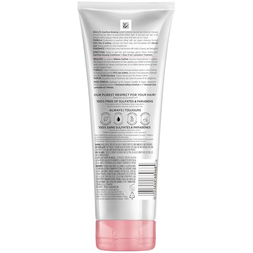 L'Oreal Paris EverPure Glossing Rutina diaria, color protegido y cabello cuidado.