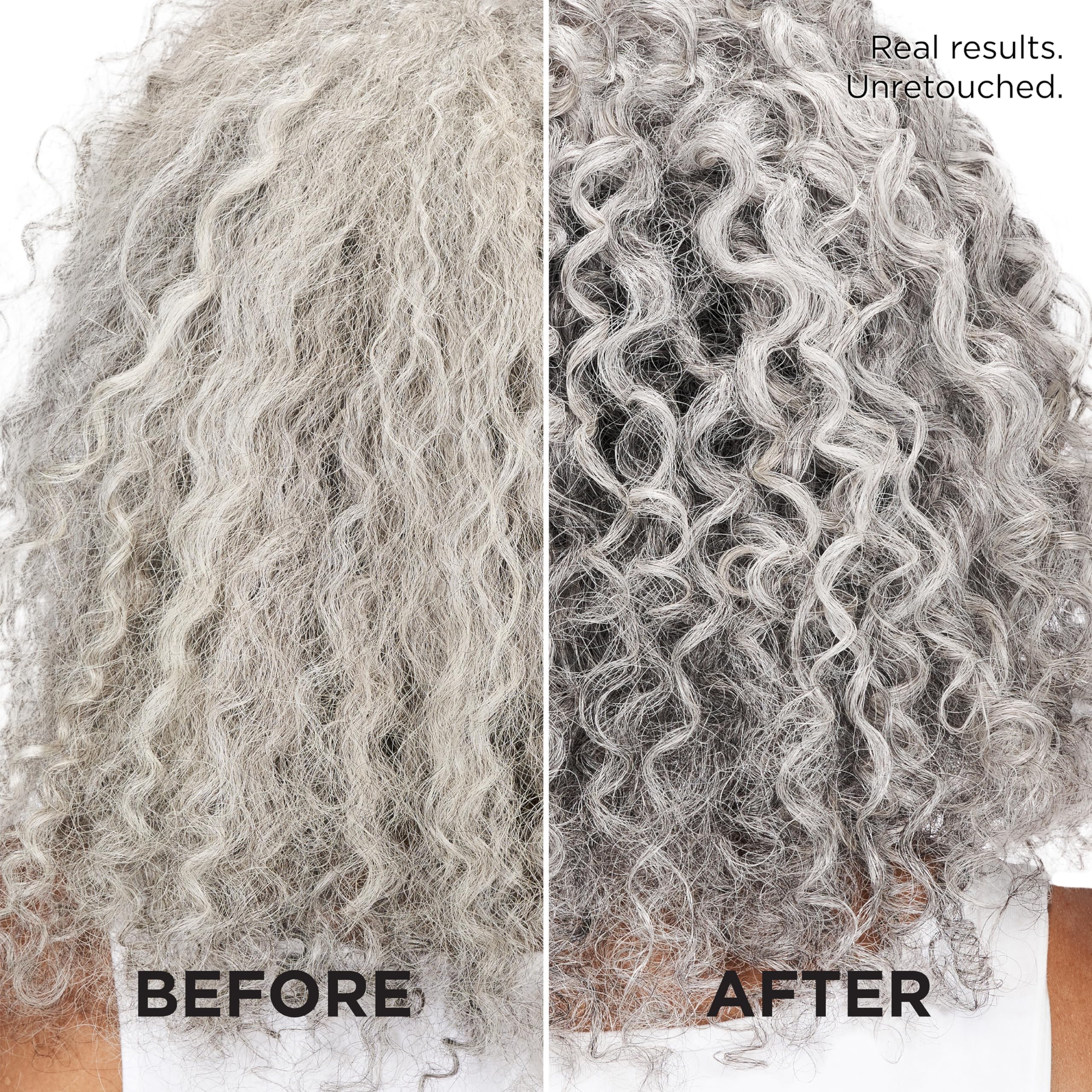 Potencial para equilibrar tonos amarillentos en el cabello plateado