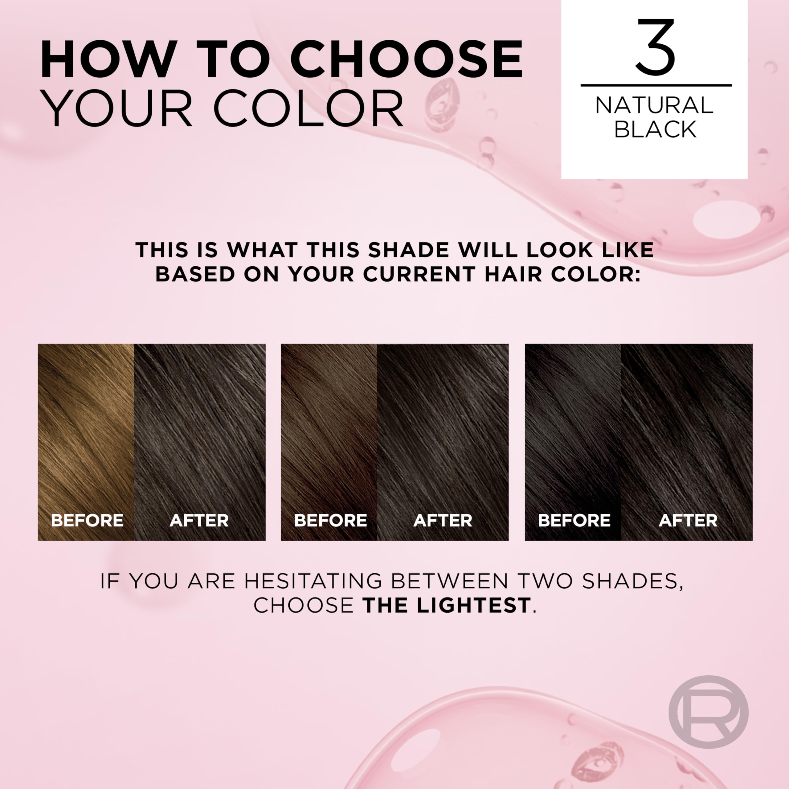 Natural black shade packaging shot