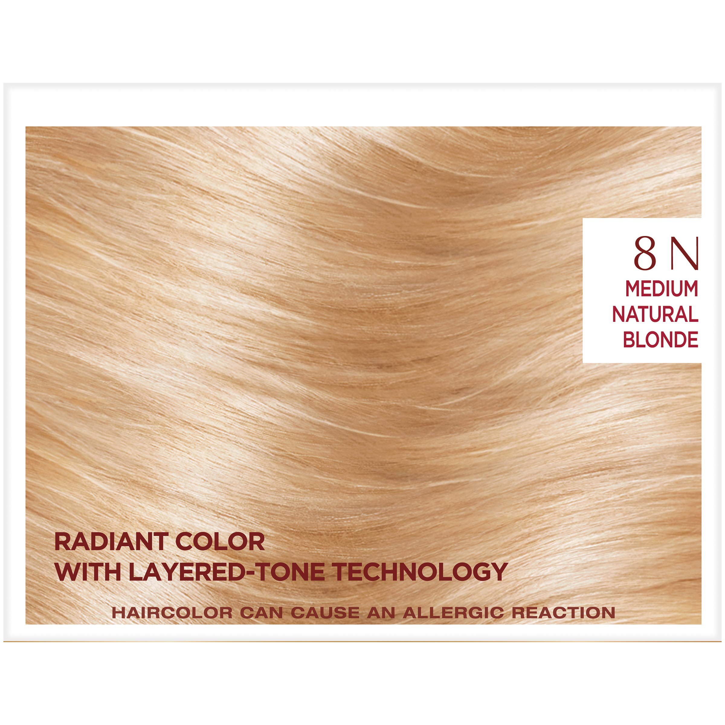 L'Oreal Paris Excellence Age Perfect color-glide-dye tube delivers smooth, even coverage.