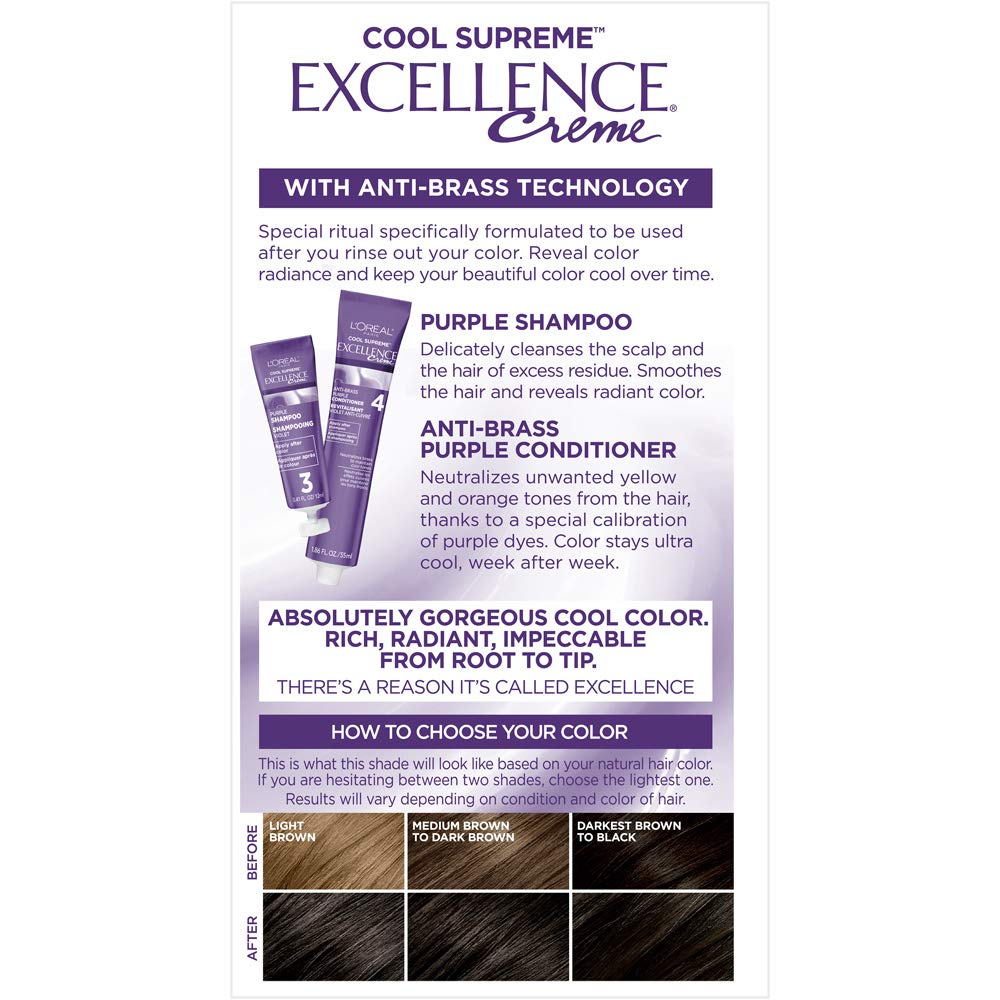 L'Oreal Paris Purple conditioner helps maintain shade between washes