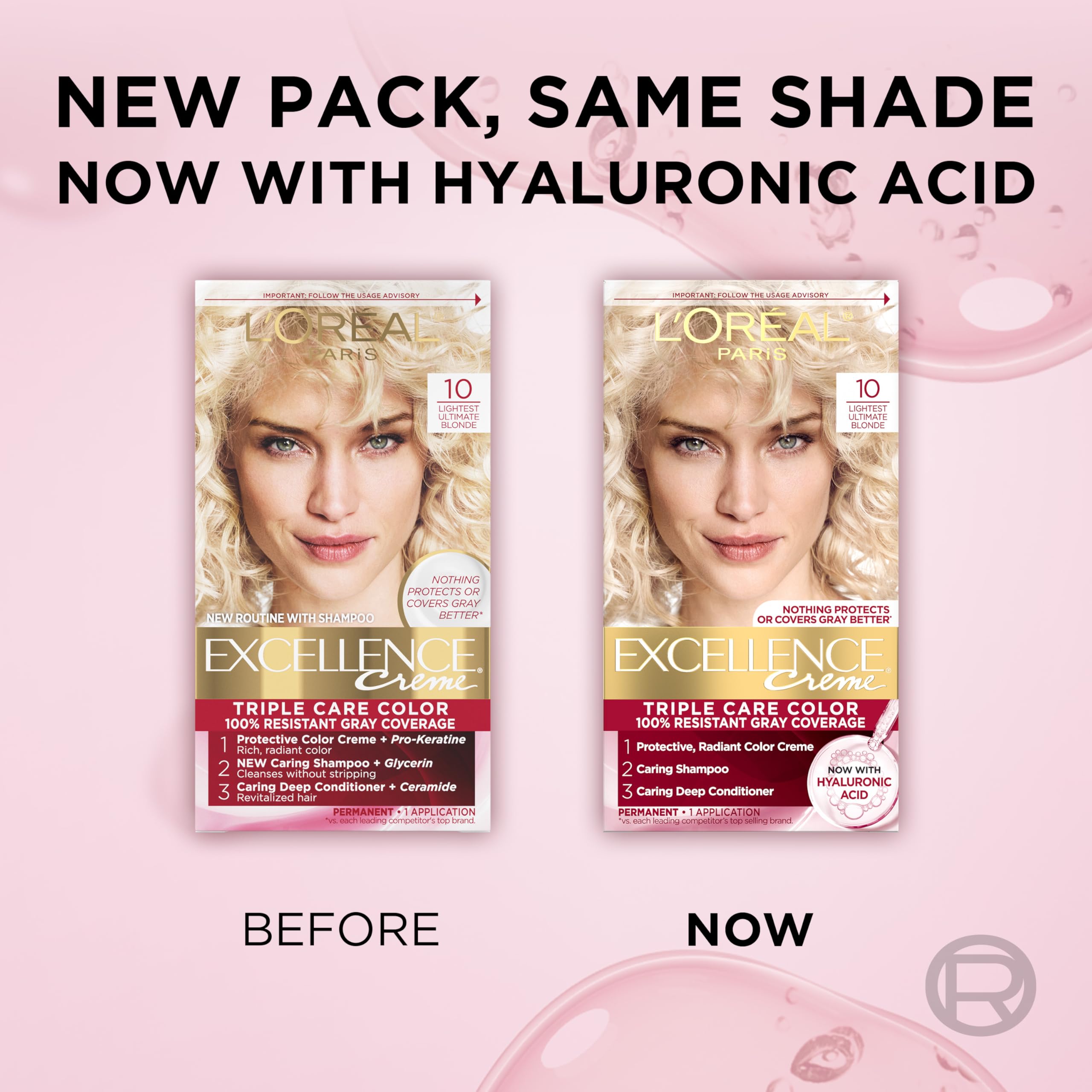 L'Oreal Paris Excellence Creme at-home color kit for professional-looking results.