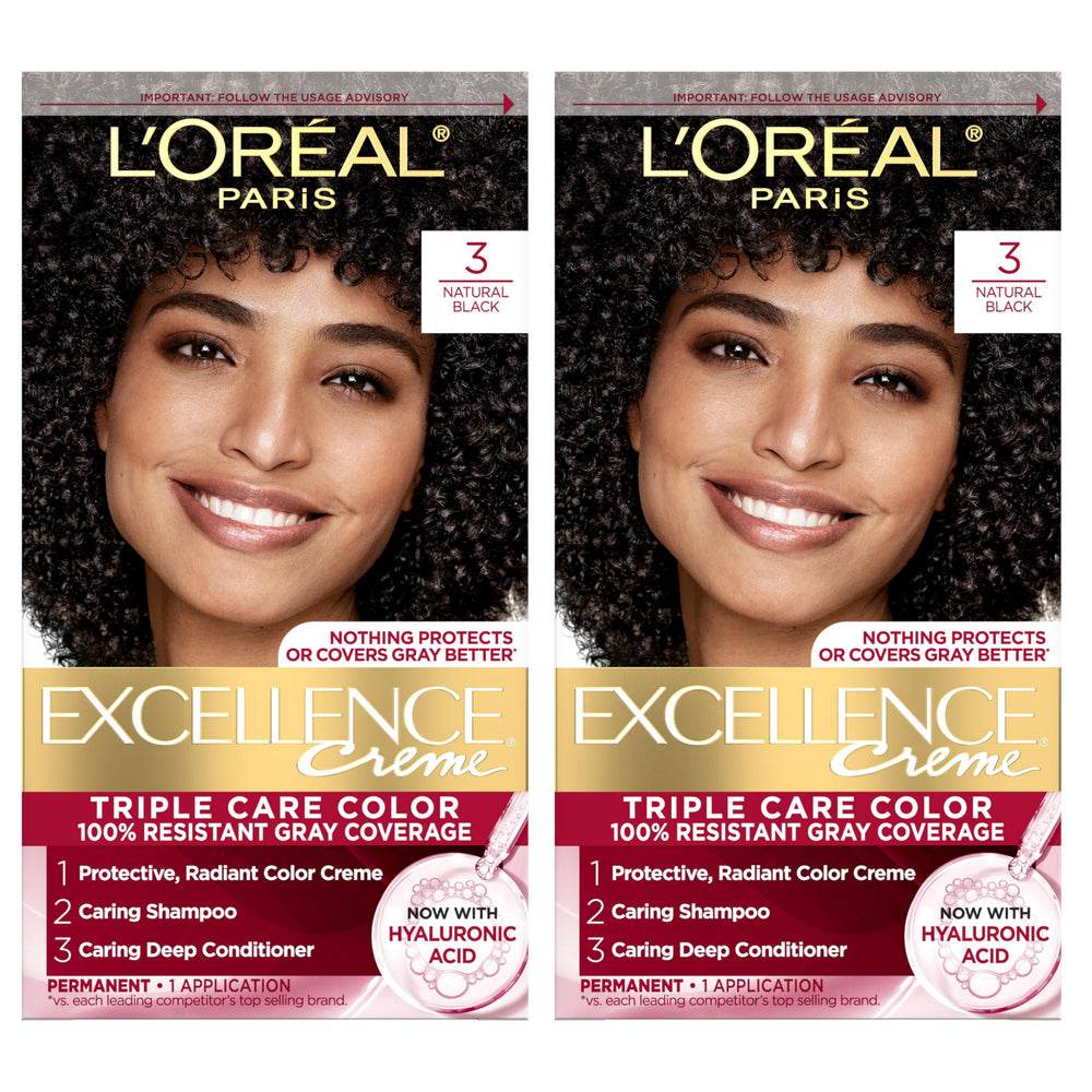 L'Oreal Paris Excellence Creme color-application for precise gray coverage
