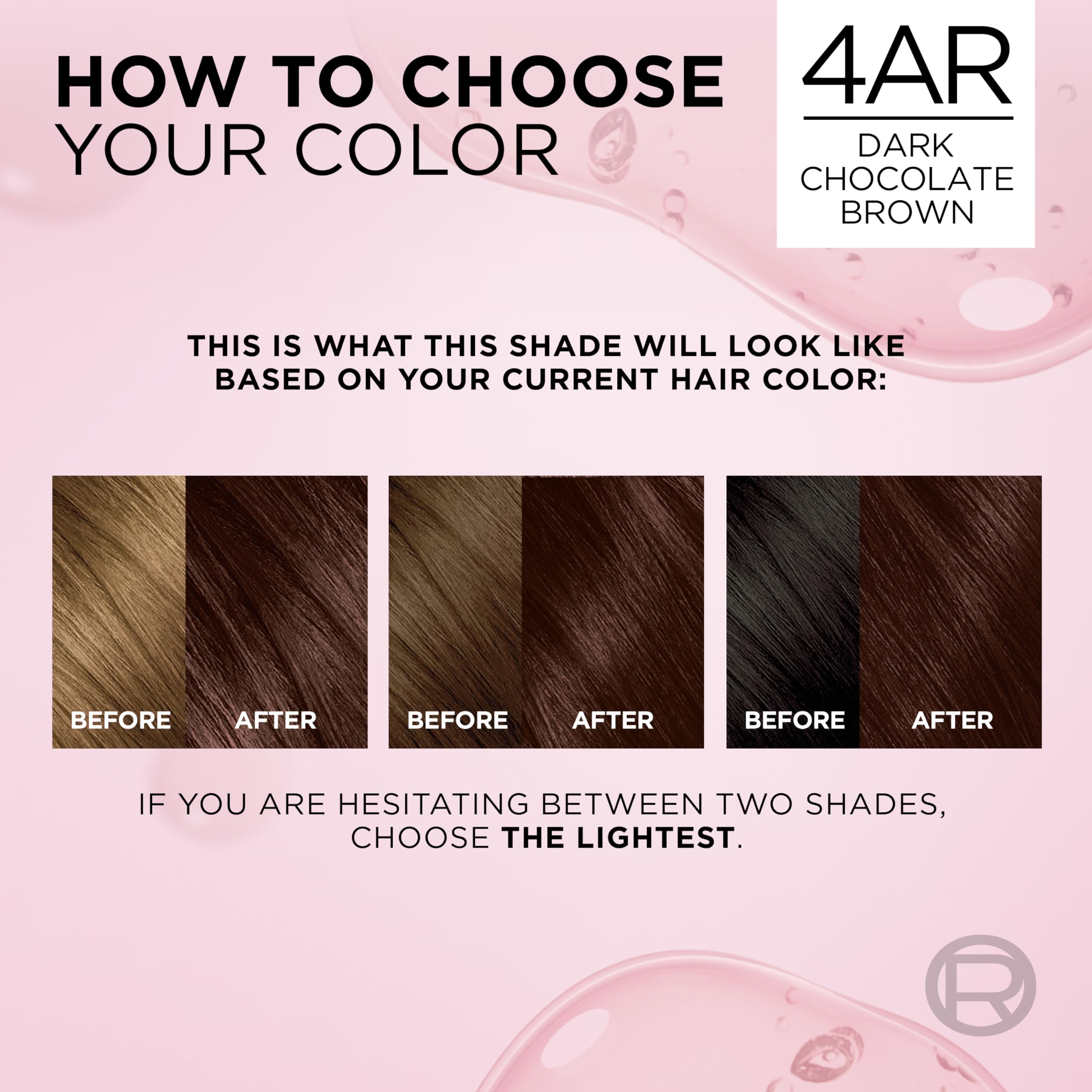 L'Oreal Paris gloves and color bottle ready for easy application