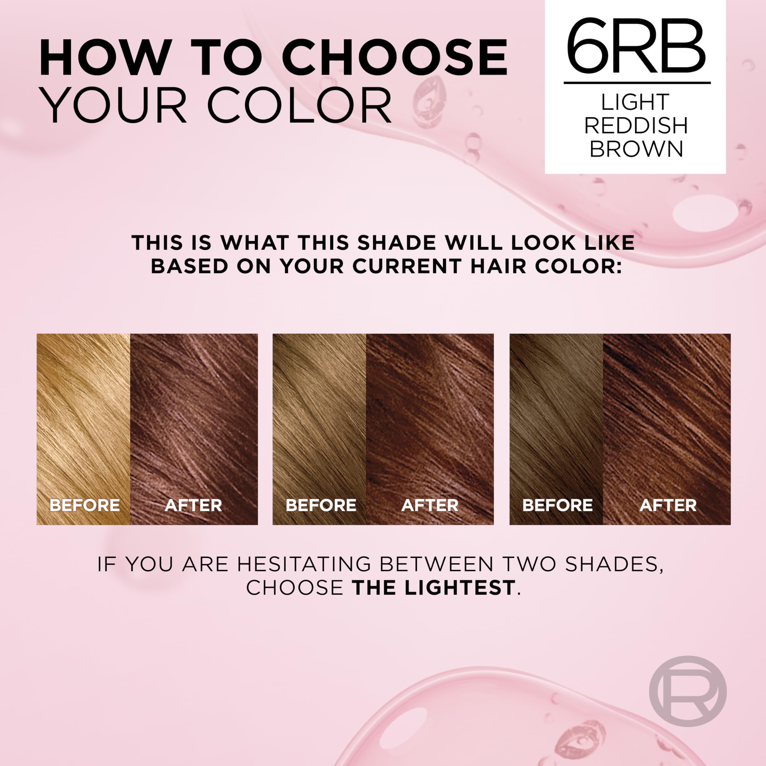 L'Oréal Paris Excellence Creme kit packaging with color cream, shampoo, and conditioner.