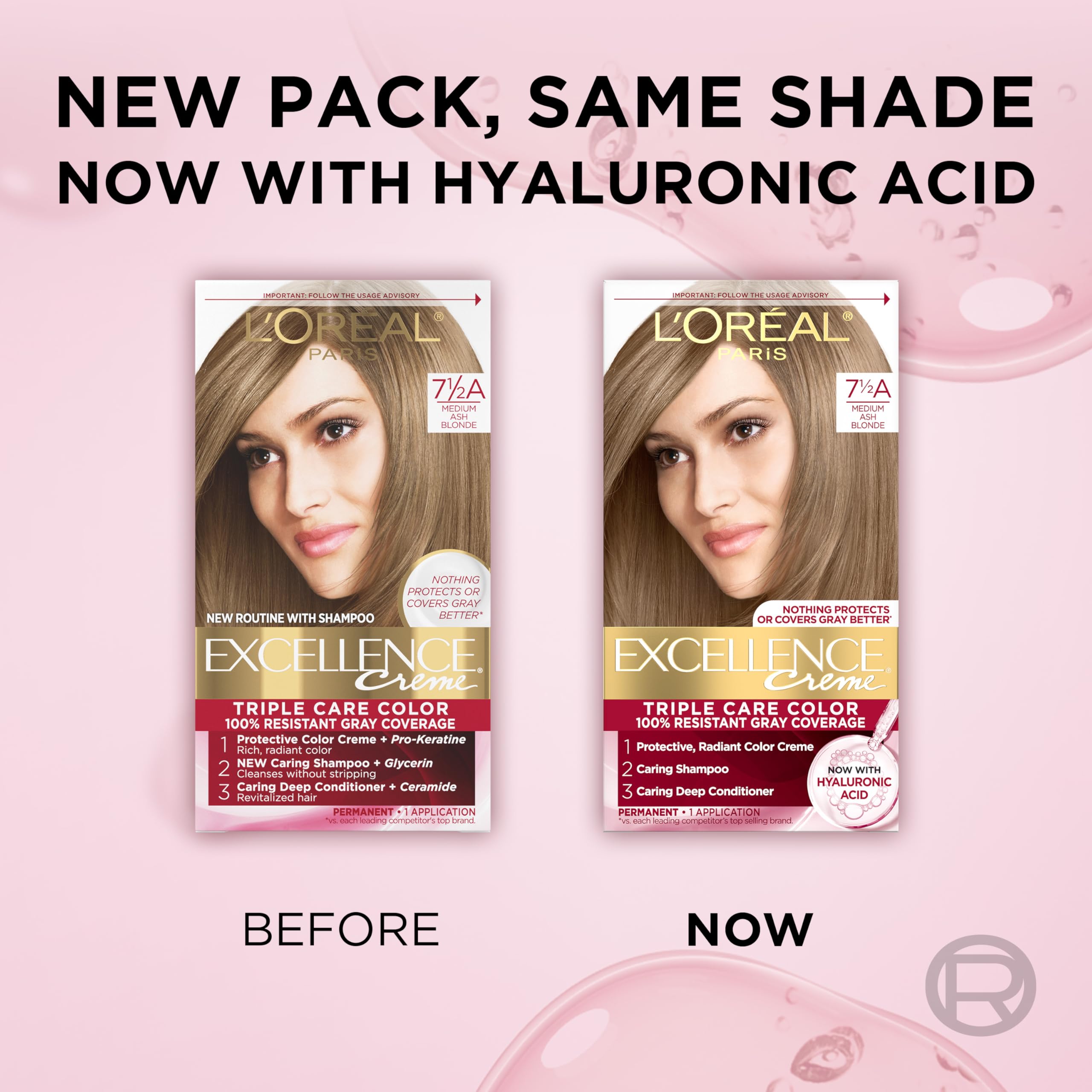 Permanent hair dye system designed for rich, even color.
