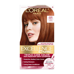 L’Oréal Paris Excellence Crème protective color cream in jar for lasting gray coverage