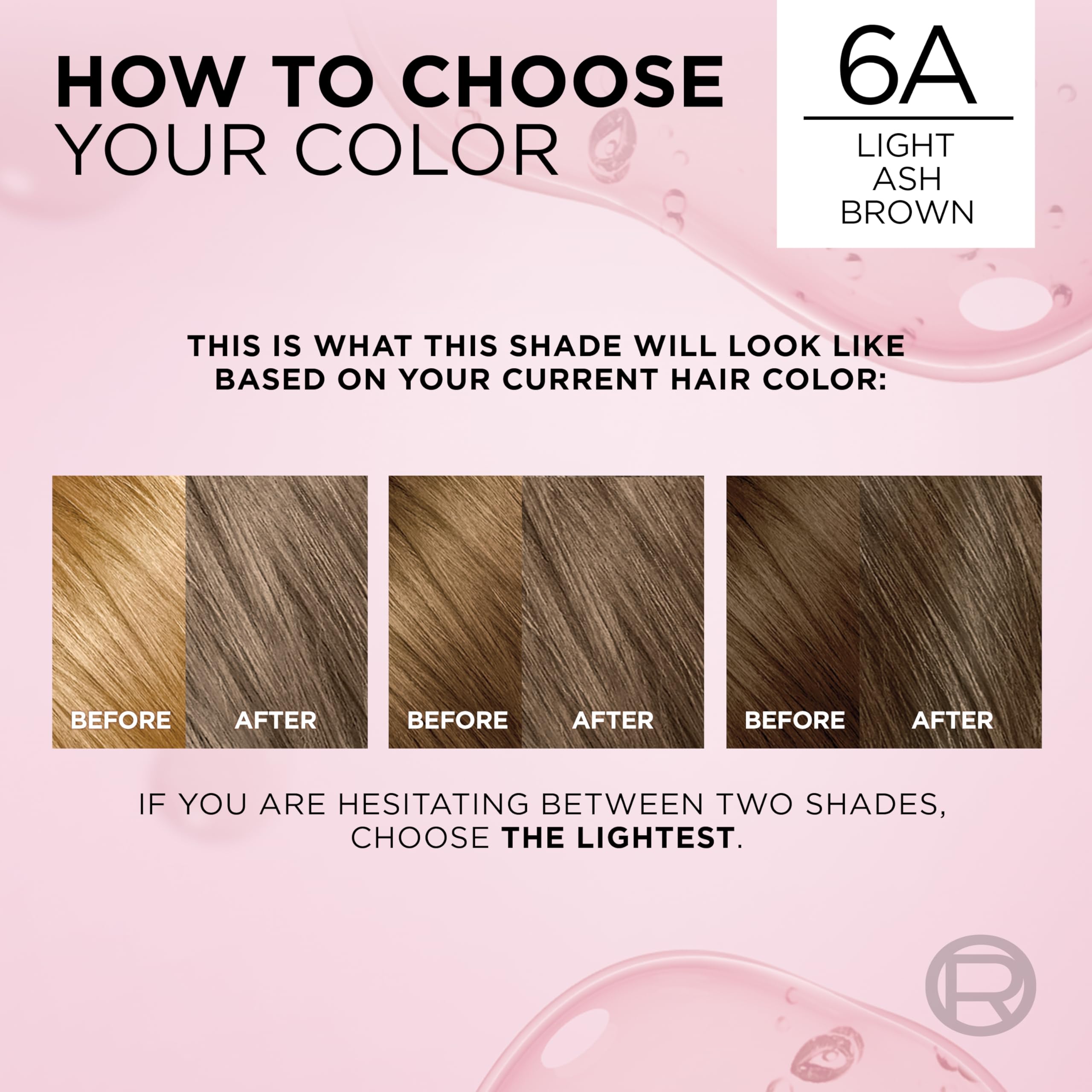 L'Oreal Paris Excellence Triple Care Color Routine nourishes hair during color with hyaluronic acid.