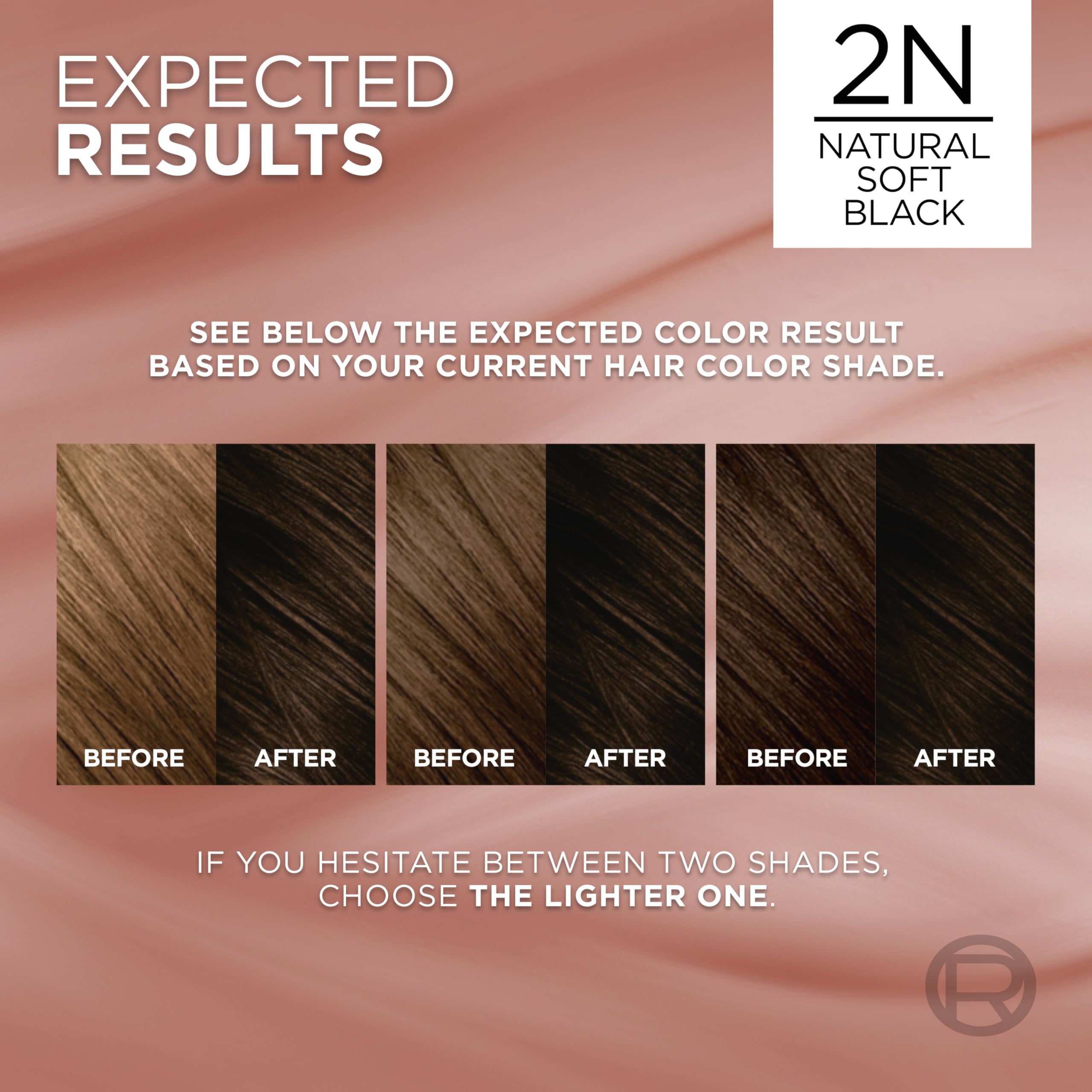 L’Oréal Paris Excellence Universal Nudes color creme kit ready for use.