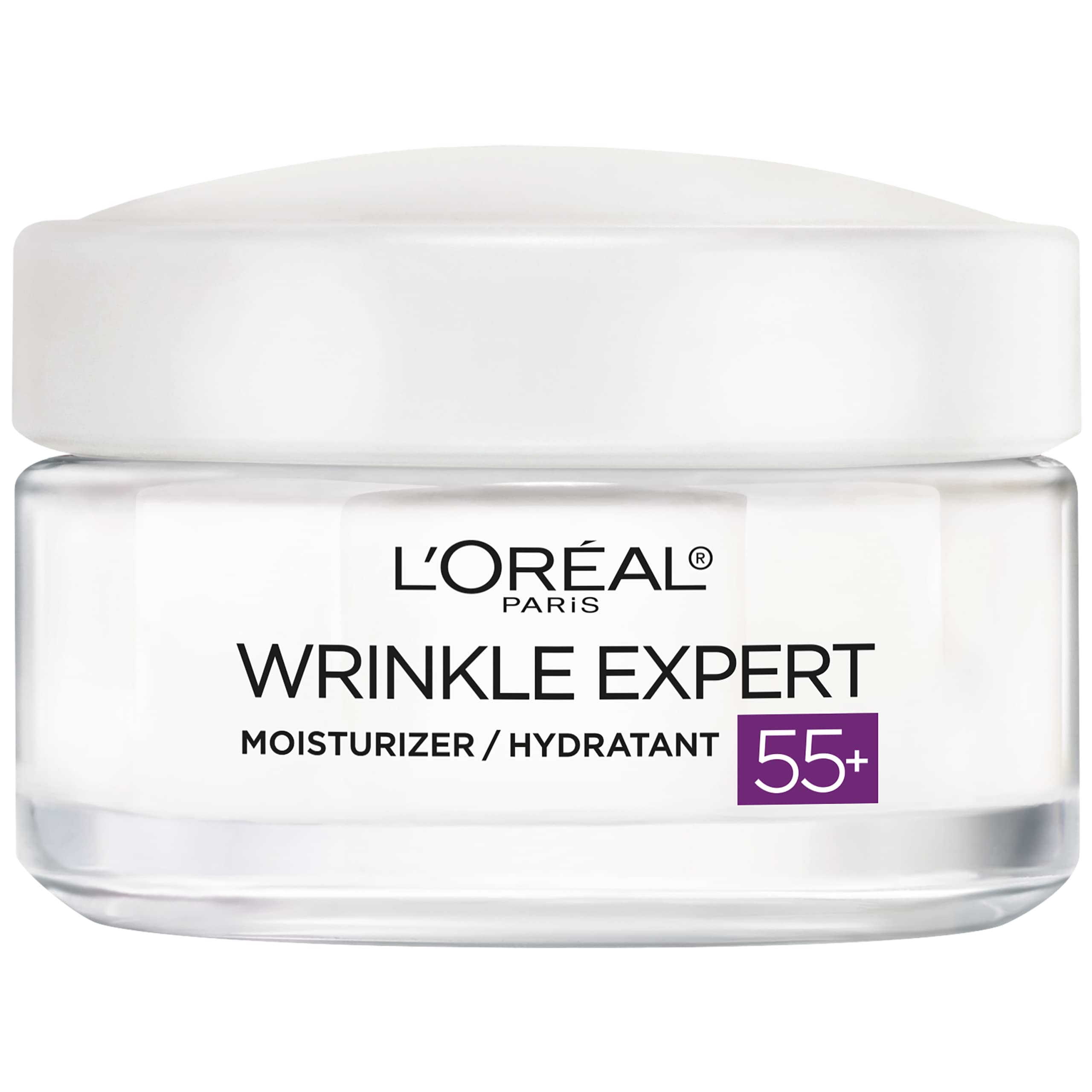 L’Oréal Paris Experto en Arrugas 55+ crema facial reafirmante para piel sensible.