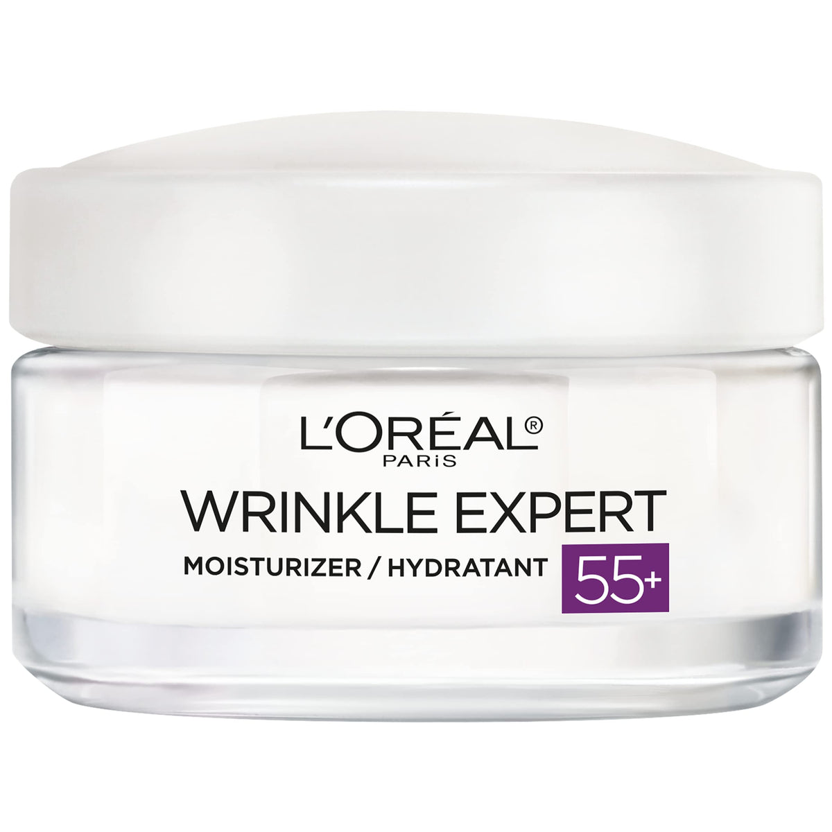 L’Oréal Paris Experto en Arrugas 55+ crema facial reafirmante para piel sensible.
