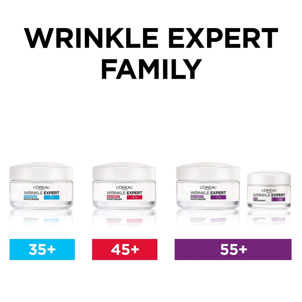 L’Oréal Paris Experto en Arrugas 55+ dermatológicamente probado apto para piel sensible.