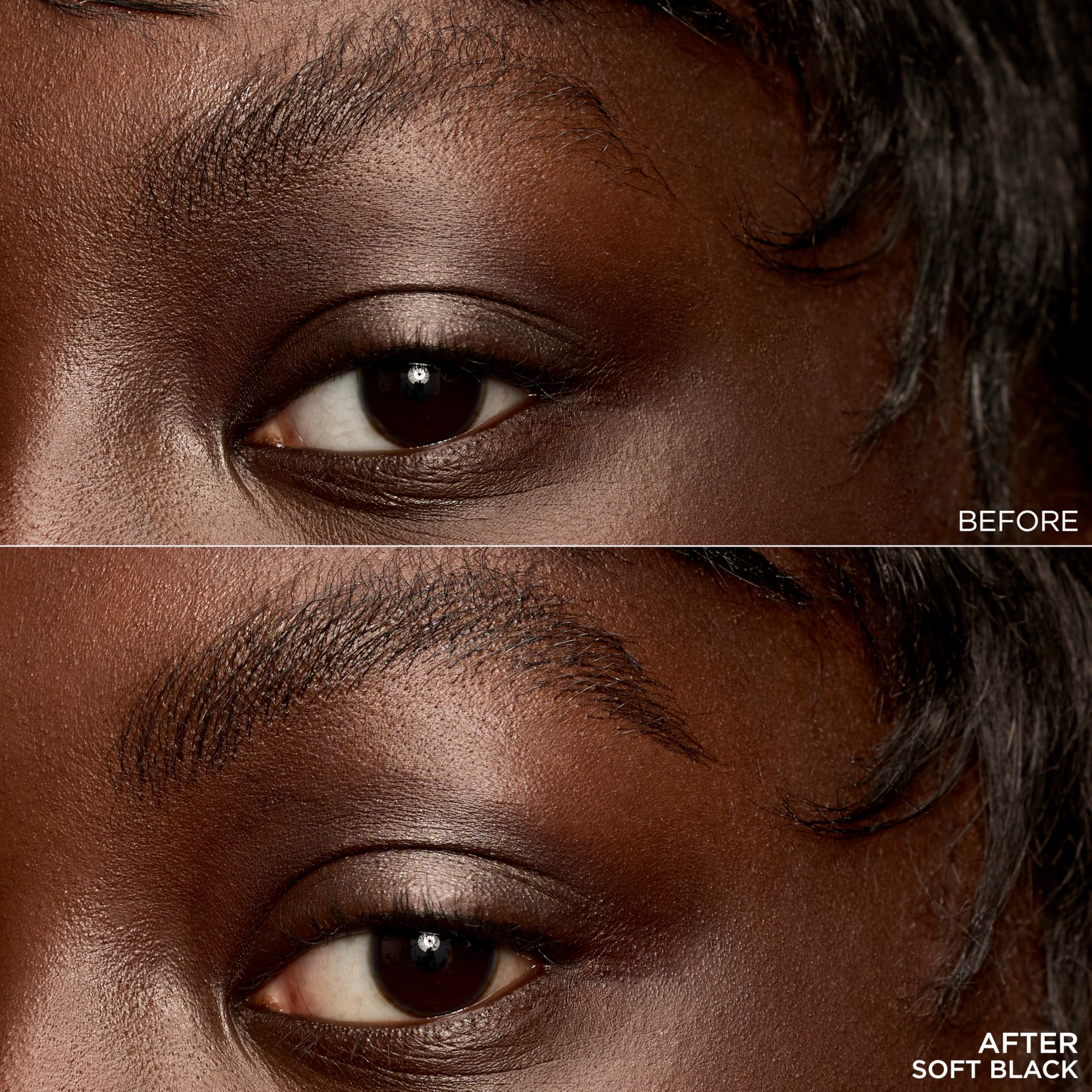 L'Oreal Paris Faux Brow stroke from inner brow to arch for definition.