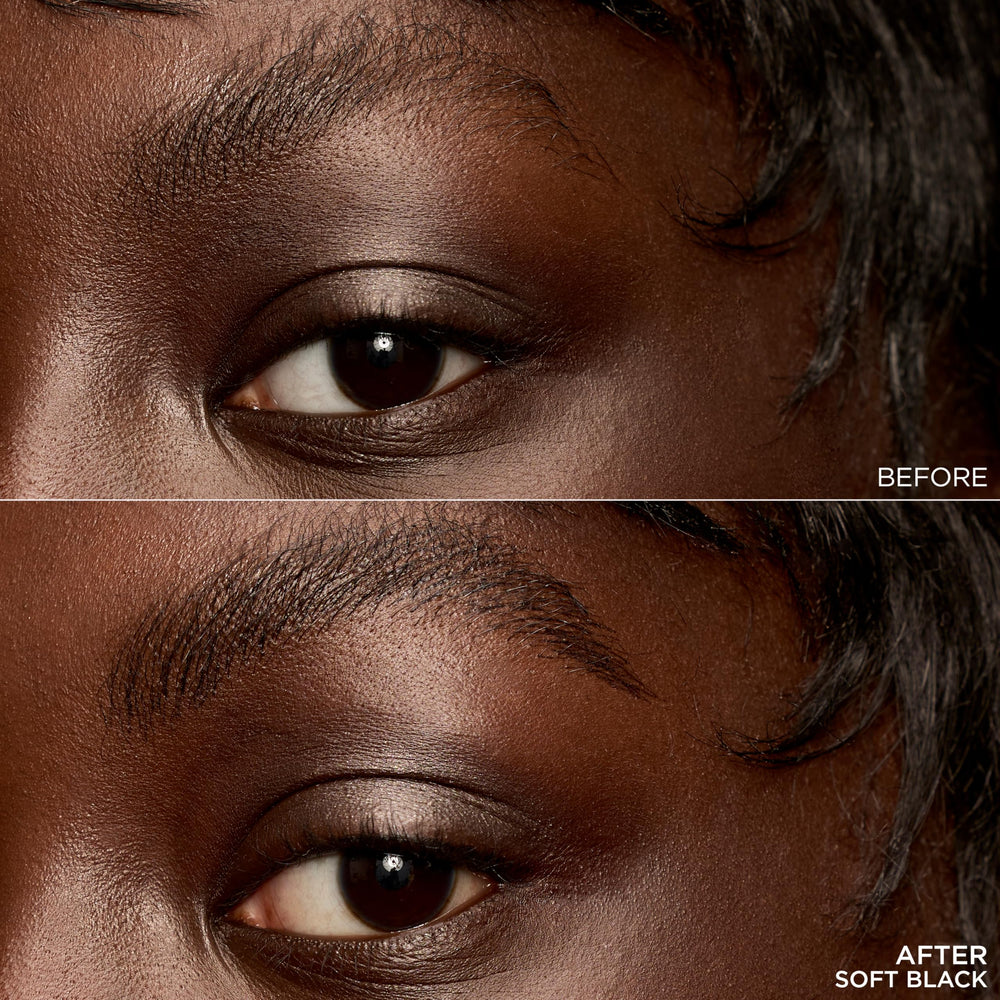 L'Oreal Paris Faux Brow stroke from inner brow to arch for definition.