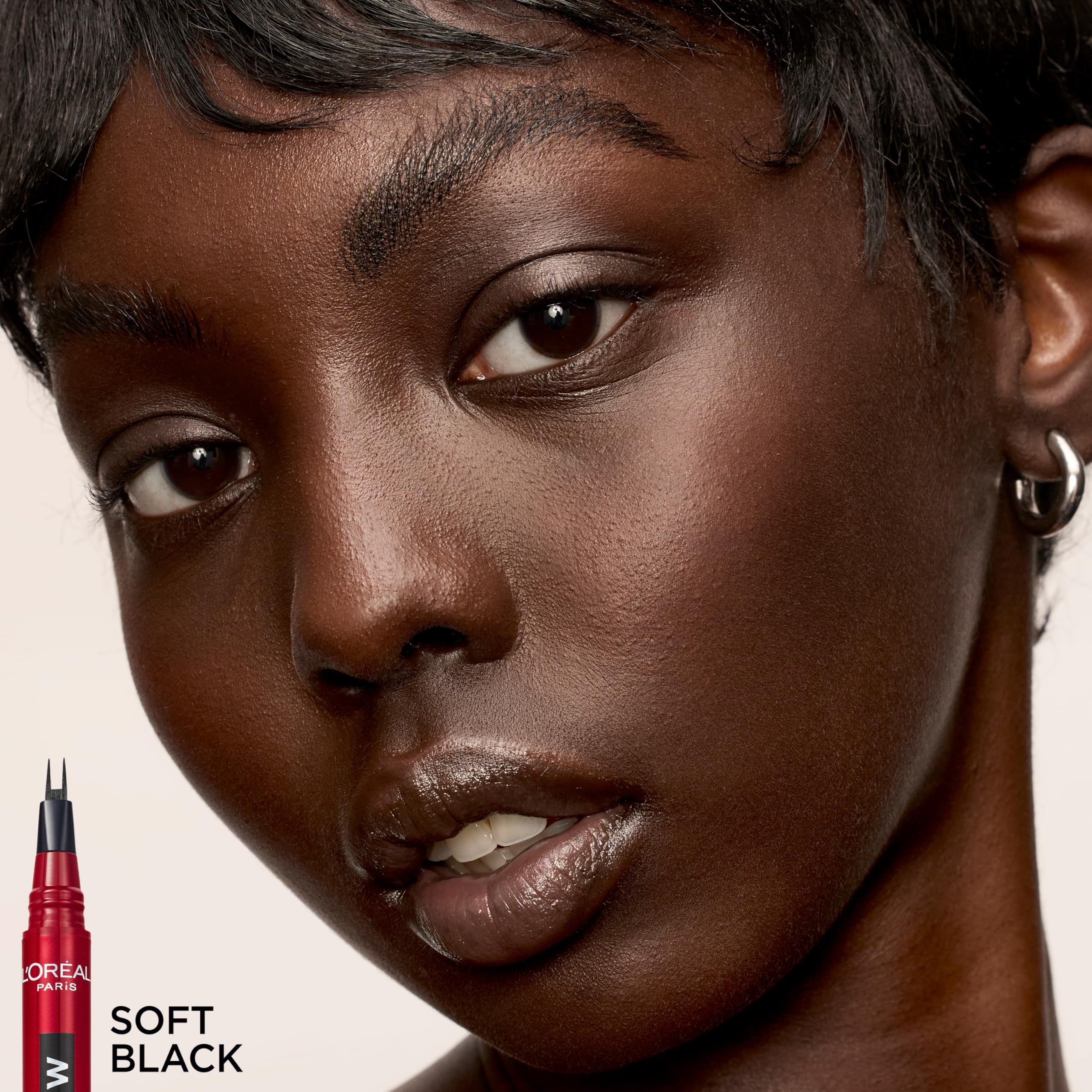L'Oreal Paris Faux Brow natural-look result after careful application.