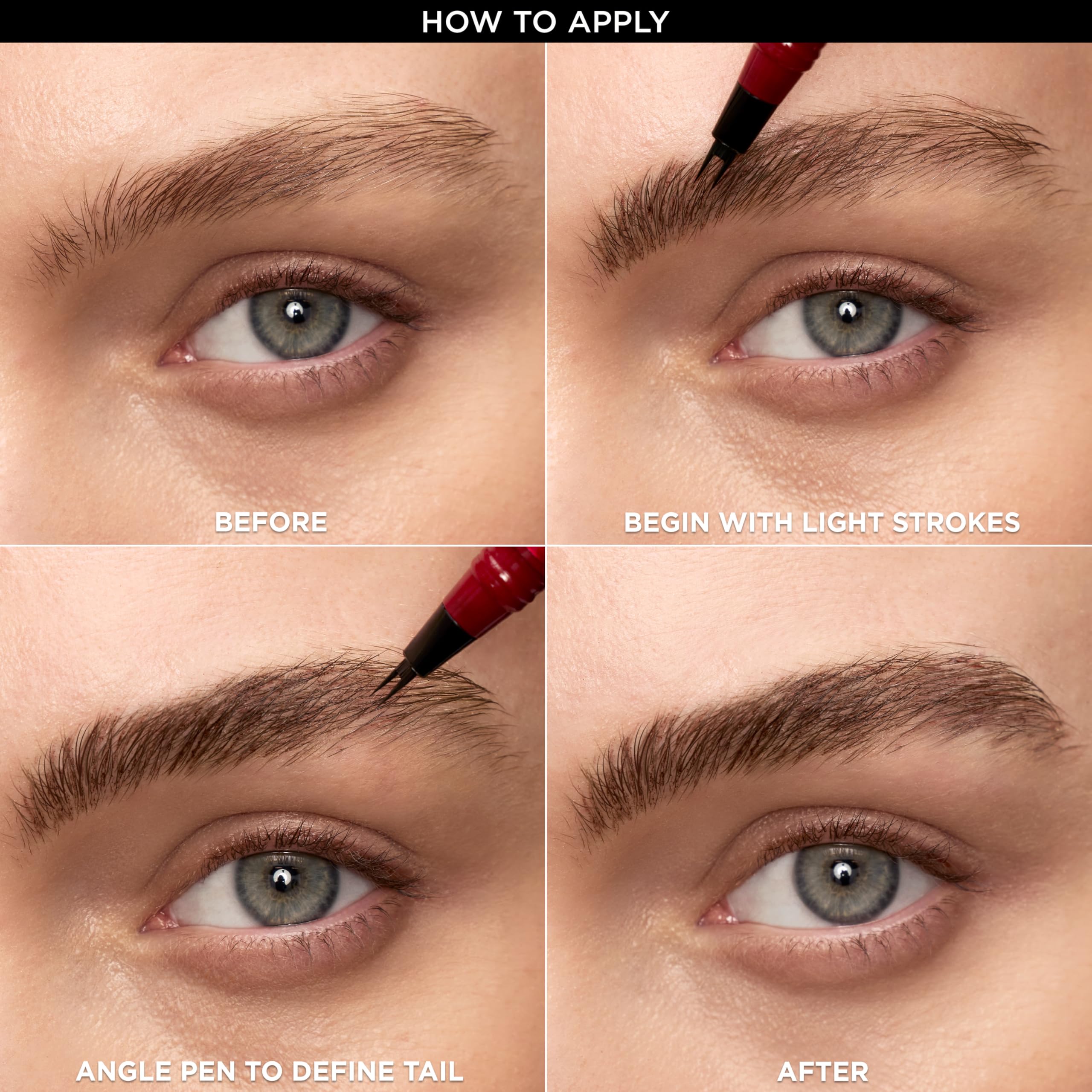 L'Oreal Paris Faux Brow ultra-thin ink delivering precise volume